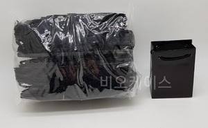 9호 쇼핑백(목걸이,소셋트용) 검정색무지1팩(100개)